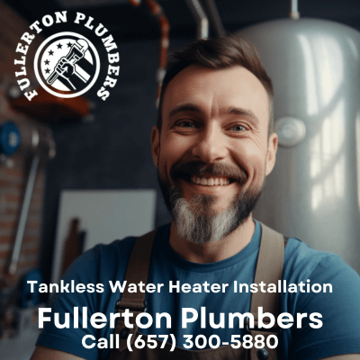 Tankless Water Heater Installation - Fullerton Plumbers